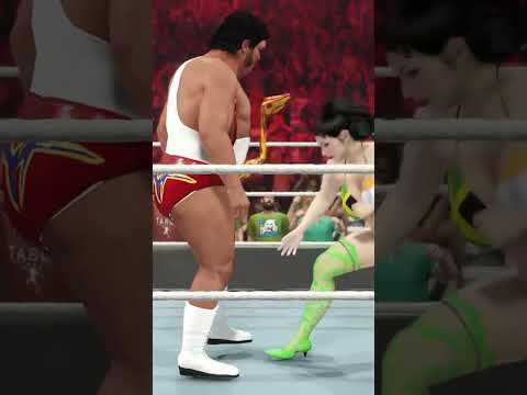 André The Giant Vs Leela Sharma Part 15 Wwe Wrestling Wwe2k22 Wwe2k24
