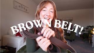 I Was Promoted To Brown Belt