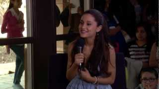 Ariana Grande sings songs from the musical 'Wicked'
