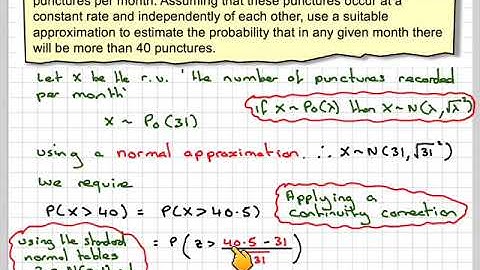 The normal approximation to the Poisson distribution