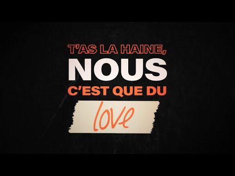 #RAPELLES - Le Juiiice - Que du love (lyrics video)