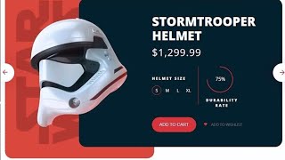 Star Wars Product Card UI - HTML | CSS - No Talking
