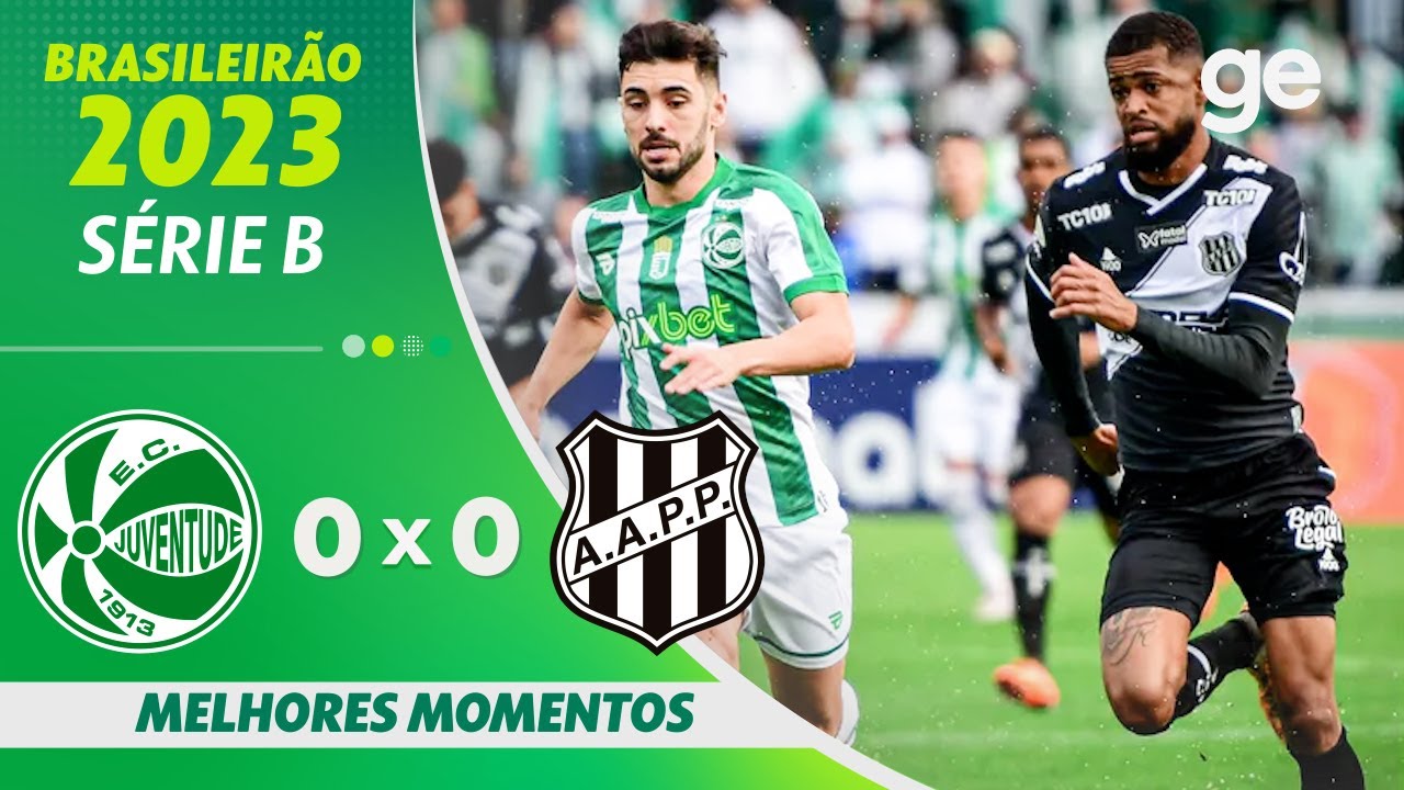 ABC 0 x 0 Juventude  Campeonato Brasileiro Série B: melhores momentos