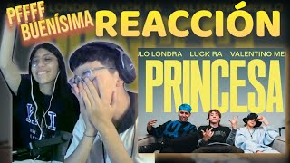 🤯🔥PRINCESA PAULO LONDRA, LUCK RA, VALENTINO MERLO REACCION|| La J y la L #paulolondra #luckra
