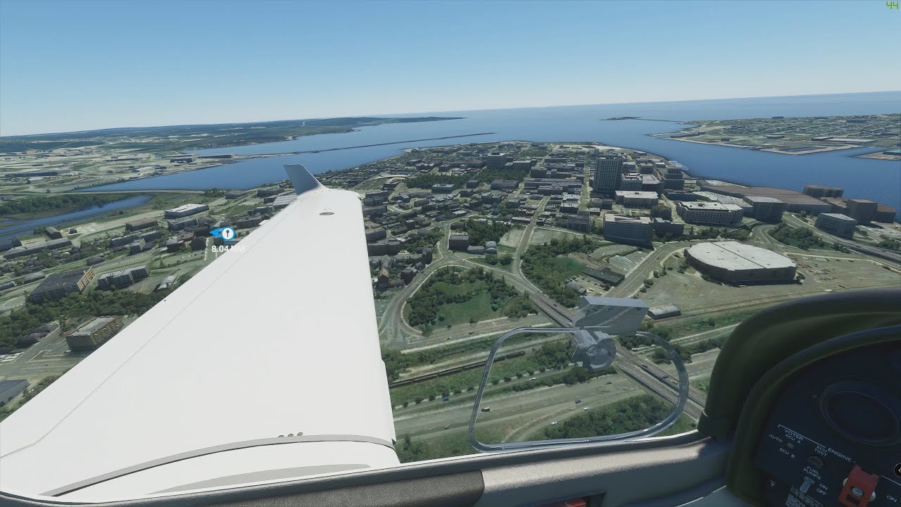 Microsoft Flight simulator 2020: Featuring Saint John NB Canada YSJ