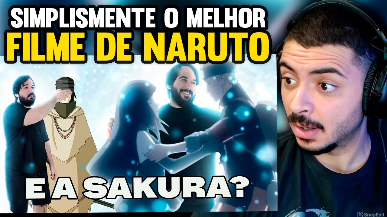 KAMUZ REAGE: Naruto enganou a gente e sempre quis a Hinata? | Filme Naruto The Last | Zé Renacho