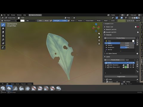 Alpha channel in Ucupaint 2.4