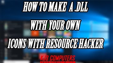 How To Make a .DLL Containing Icons Using Resource Hacker (BEST METHOD)