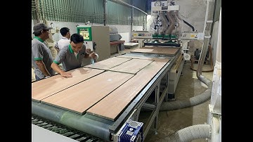 MÁY ROUTER CNC 4 Đầu Nesting khoan cắt ván sản xuất hàng nội thất chuyên nghiệp PRO-R4F