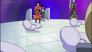Goku y Vegeta conocen al Sayayin del Universo 6(Kyabe)-Dragon Ball Super(Latino)