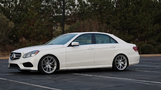 Mercedes E350 4matic gets new wheels!!!!