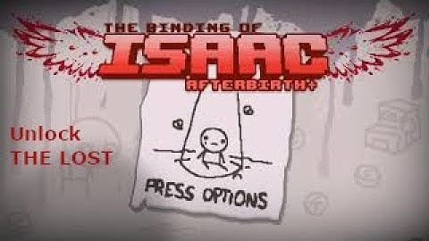 How you can unlock "The LOST" easily - The Binding of Isaac  Rebirth (DLC: Afterbirth+) [PS4]