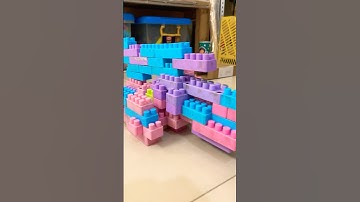space shuttle from building blocks