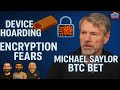 Privacy on Trial, Tech Hoarders &amp; Bitcoin Firms on Thin Ice