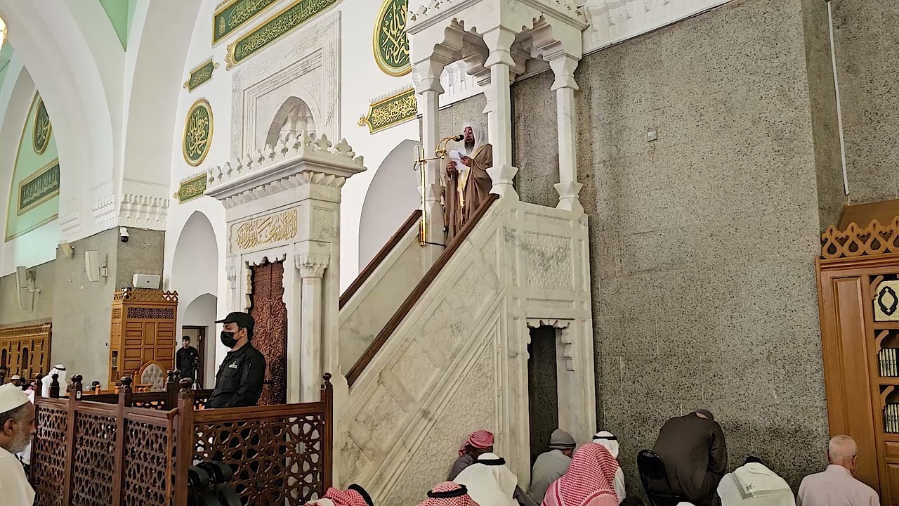 من منبر مسجد قباء# نعمة البصر والأمر بغضه# خطبتي الجمعة 11 ذو القعدة 1446هـ#الشيخ أ . د محمد الحجيلي