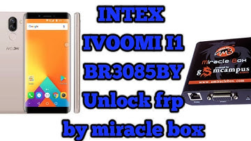 intex Ivoomi i1 Hard Reset | Ivoomi I1 FRP Unlock by miracle box 2.83| ivoomi i1 unlock pattern