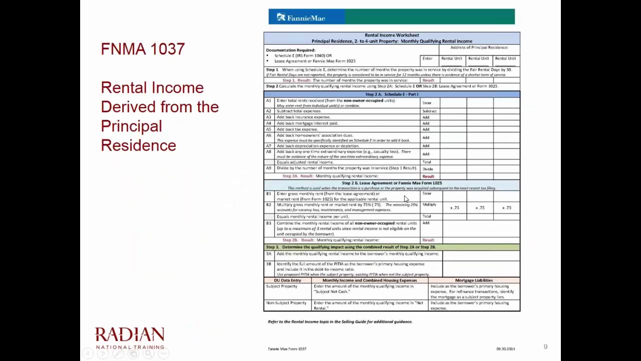 Analyzing Schedule E Rental Income 2 1 18 - YouTube
