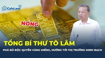 Tổng Bí thư Tô Lâm: Phá bỏ độc quyền VÀNG MIẾNG, giá vàng đang ra sao?| CafeLand