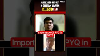 Role Of PYQs in GATE Preparation #PW #Shorts
