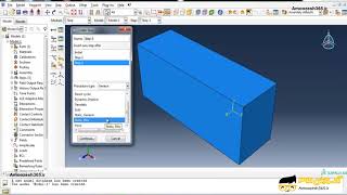 انواع بارهای موجود در ماژول استپ (step module) در نرم افزار آباکوس 2017 (Abaqus 2017)