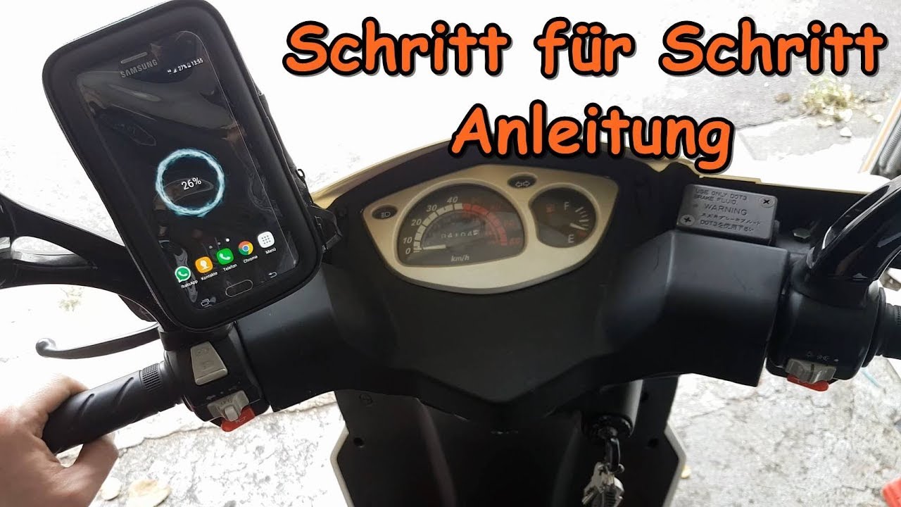 USB-/12 Volt-Steckdose am Motorrad montieren, HOW TO