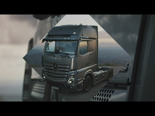 Actros 5 Einstiegsemblem Edition 2 beleuchtet