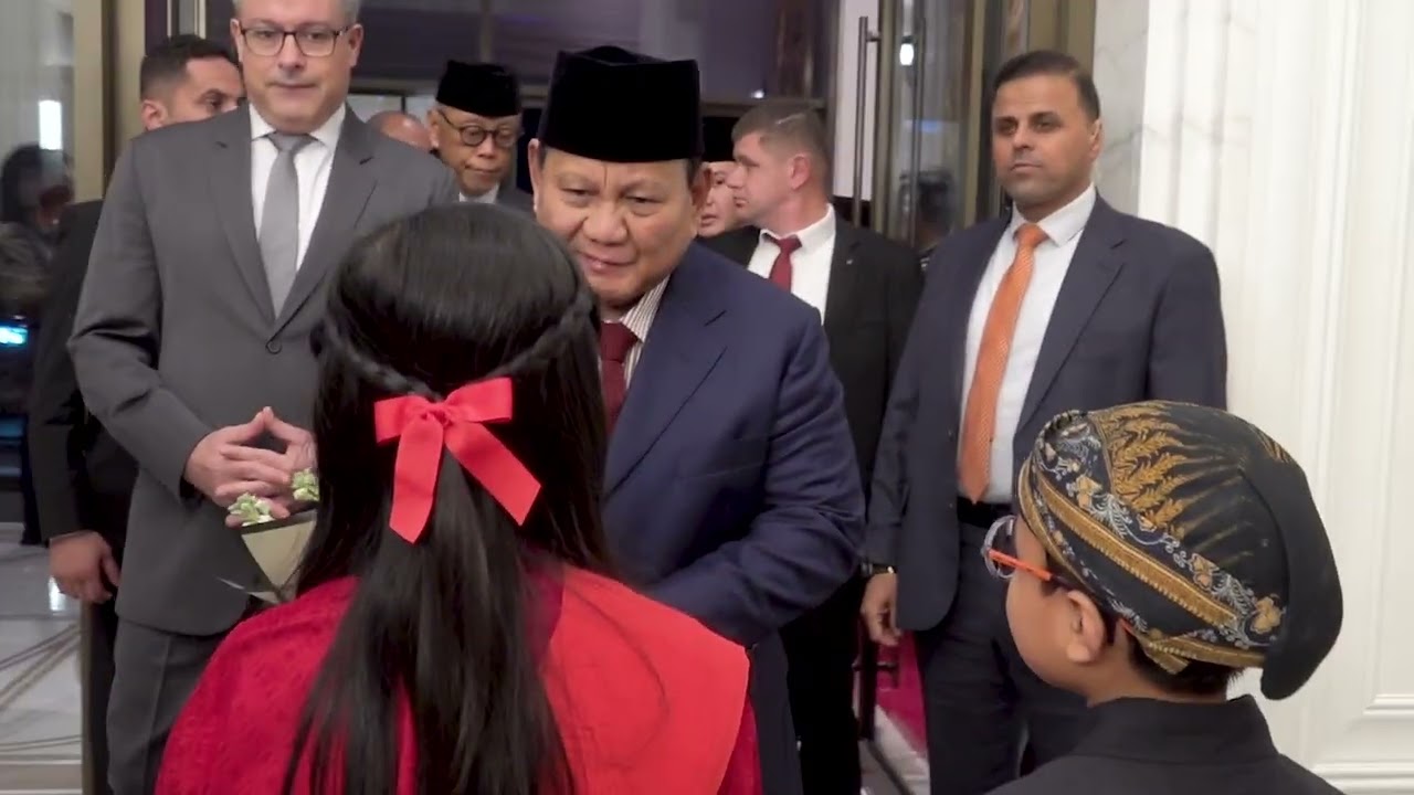 Presiden Prabowo Disambut Hangat Diaspora Indonesia di Yordania
