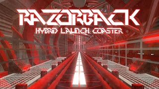 RCT3  Razorback (Hybrid Launch Coaster)