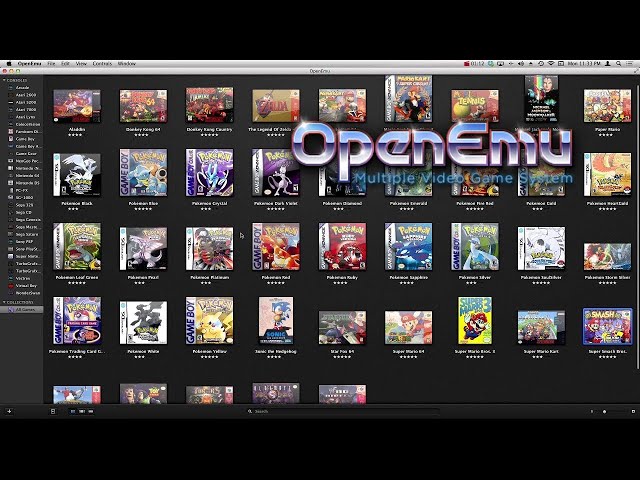 OpenEmu - Multiple Video Game System