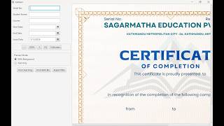 Review of my new Desktop application - certizen screenshot 5