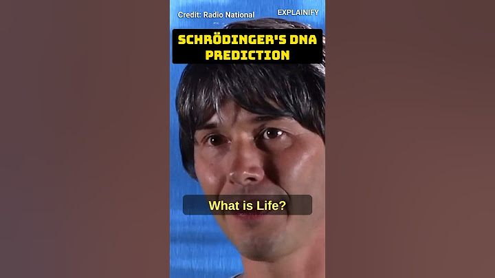 Schrödinger’s DNA Prediction