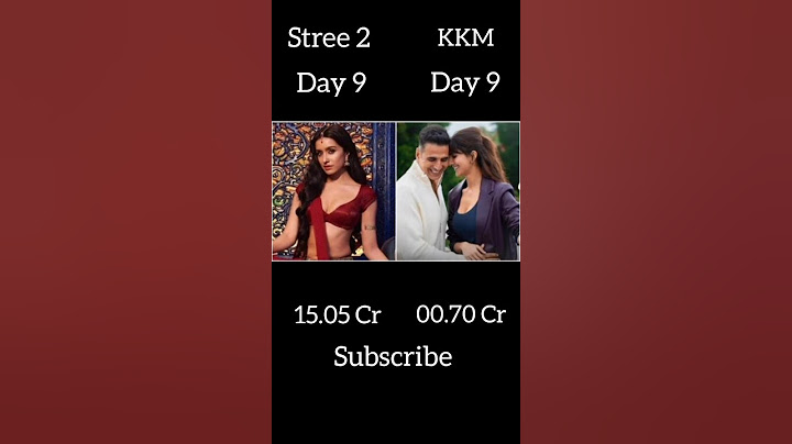 Stree 2 vs Khel Khel Mein | Day 9  | Boxoffice collection |#day9 #youtubeshorts #stree2