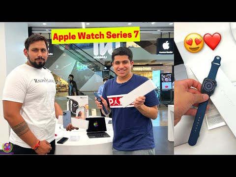 19 Year Old Boy BUYS Apple Watch Series 7 on the Release Day !! 😍😍😍