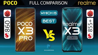 POCO X3 PRO VS REALME X3 SuperZoom Full Comparison Which is Best