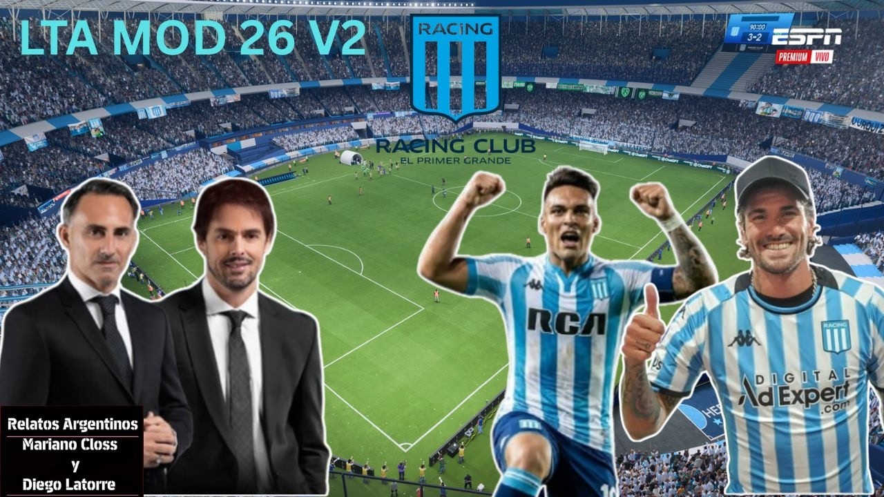 FC 26 LTA MOD V2 RACING - HURACAN GOL AGONICO PARA GANARLE AL GLOBO