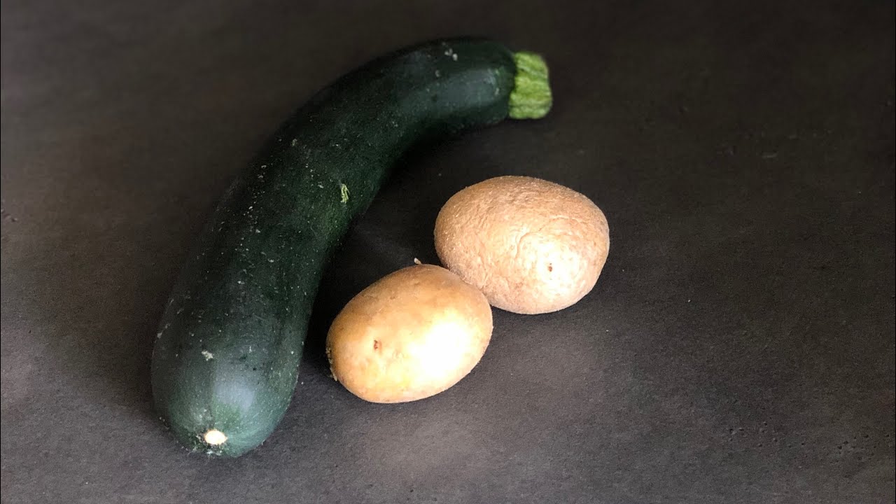 Zucchinibrei mit Kartoffeln und Haferflocken | Babybrei | Kabaklı Patates ve Yulaf ezmesi Püresi