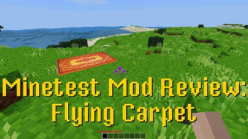 Minetest Mod Review: Flying Carpet