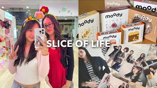 SLICE OF LIFE | moodylenses unboxing, senior sunset, new jeans album unboxing, shopping + haul