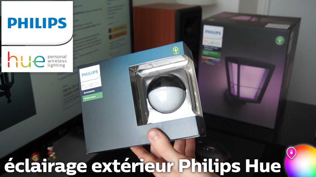 Philips Hue Outdoor 🌲💡🌳: Outdoor Sensor & applique extérieure
