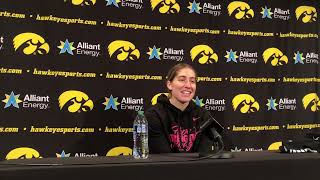 Kate Martin Pre-Senior Day Press Conference (3/1)