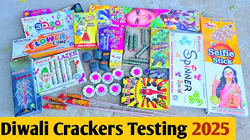 Diwali Stash 2025 | Unique Types New Diwali Crackers Testing 2025 | नए दिवाली पटाखा टेस्टिंग 2025