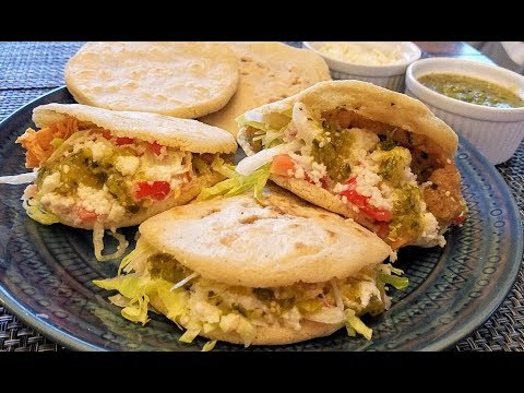 Gorditas with Chicharron In Salsa Verde | 2 Ways | Step by Step - YouTube