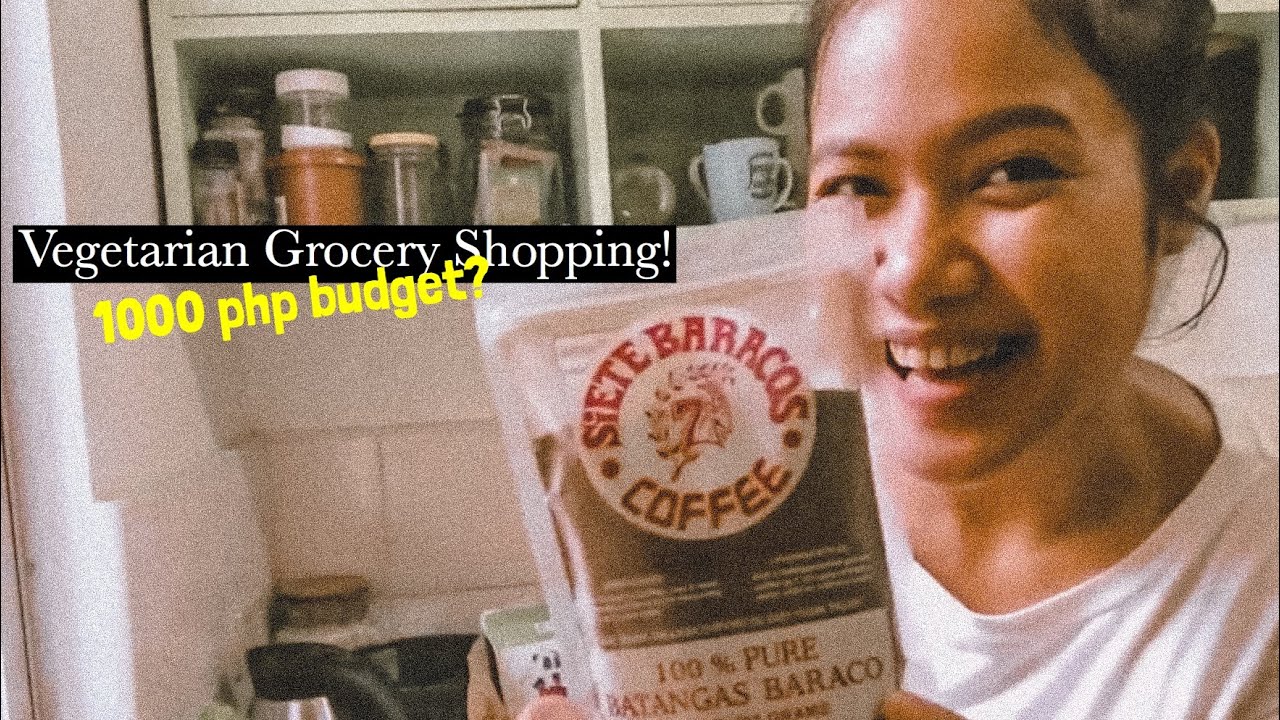 Trying Out Vegetarian Grocery Shopping FOR THE FIRST TIME | Manila