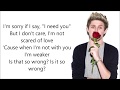 One Direction - Strong (lyrics)