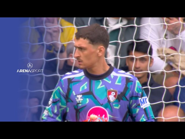 Đorđe Petrović bravuroznom intervencijom sačuvao mežu | Bournemouth - Everton | 29.08.2026.