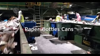 Back to Basics - Paper. Bottles. Cans.