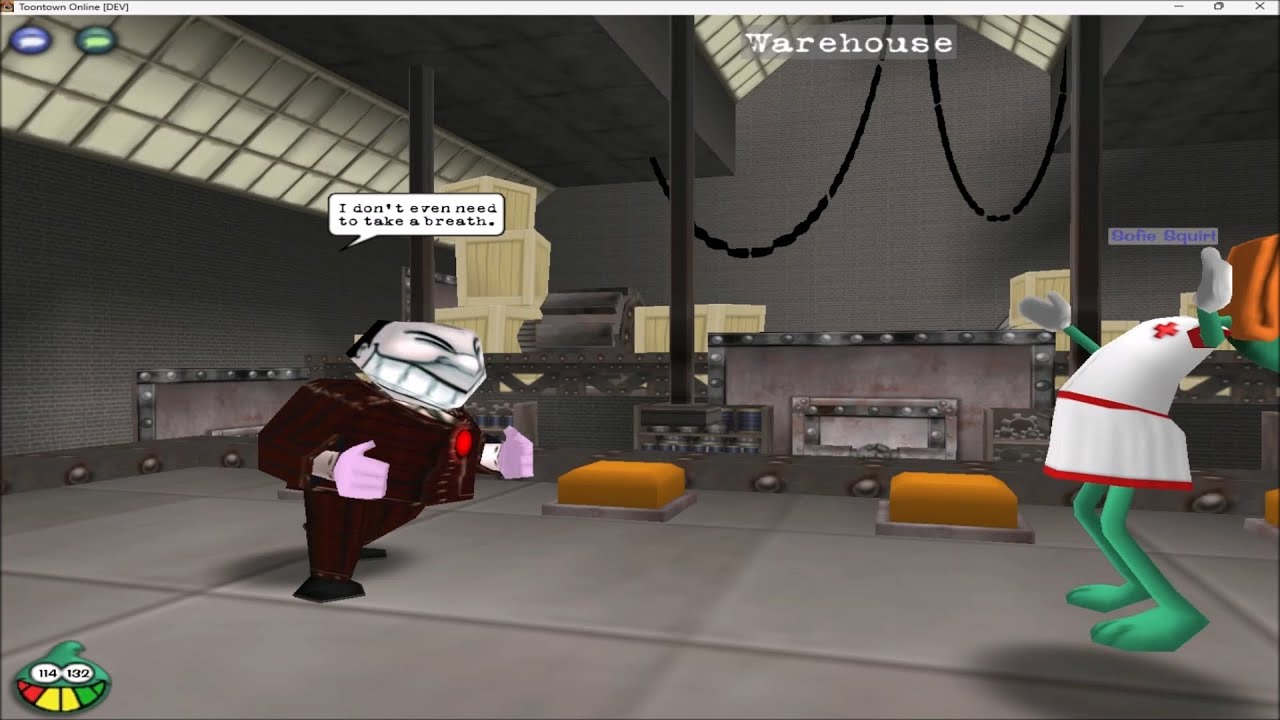 Toontown School House Nurse Sofie Squirt Sellbot Factory Solo