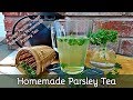 How to Make Parsley Tea | With Fresh Parsley and Ginger Root