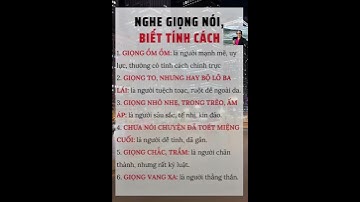 Nghe giọng nói biết tính cách. Hãy lưu lại và đừng quên chia sẻ bạn nhé! #phamthiminh #st !