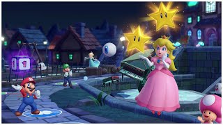 Mario Party Superstars Horror Land Peach vs Rosalina , Mario & Luigi